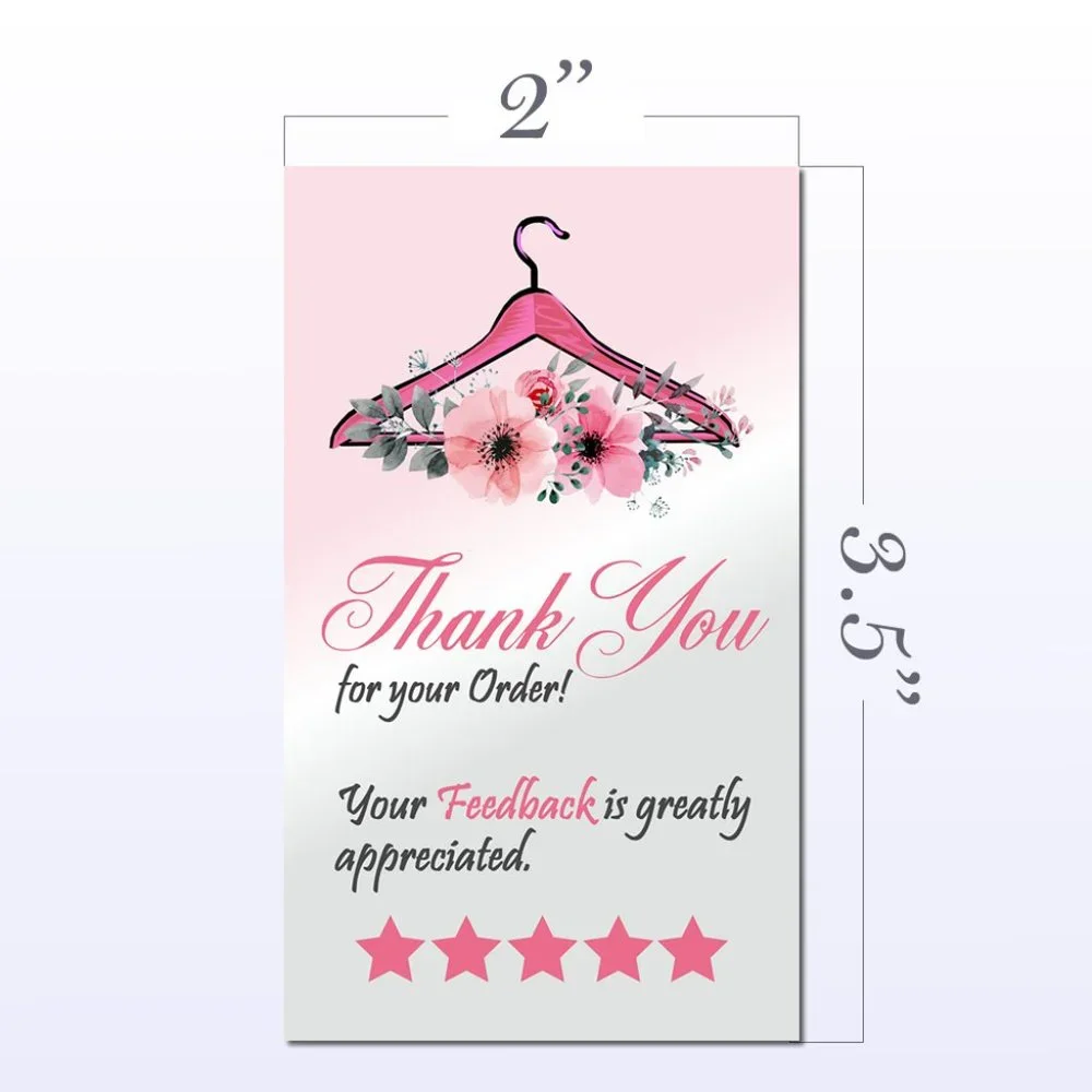 100 Assorted Thak you Cards